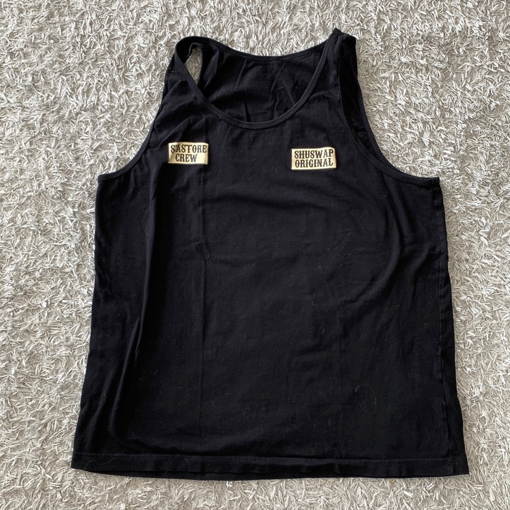 Mens sleeveles shirt